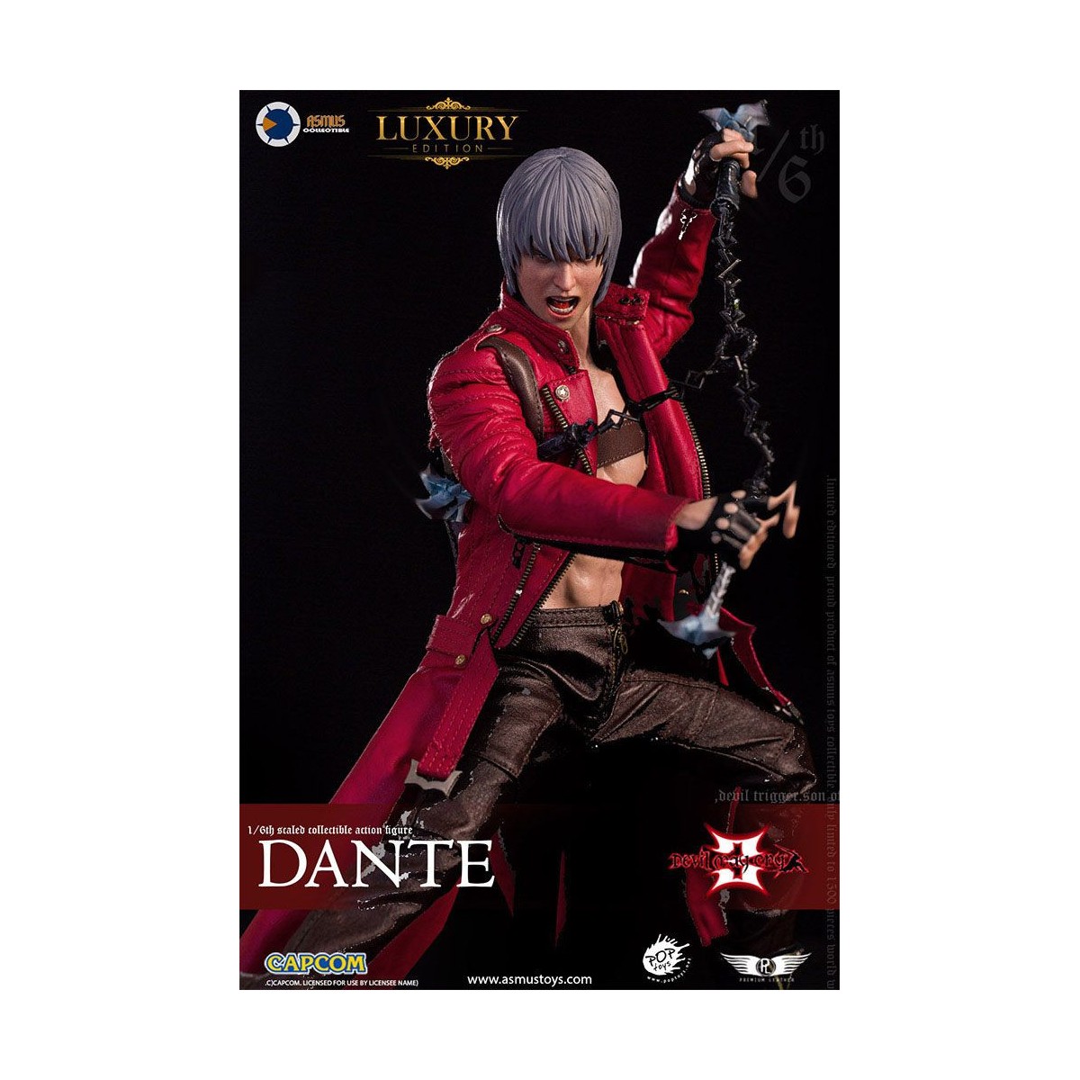 Asmus Toys - DANTE LUXURY EDITION 1/6 - Devil May Cry 3