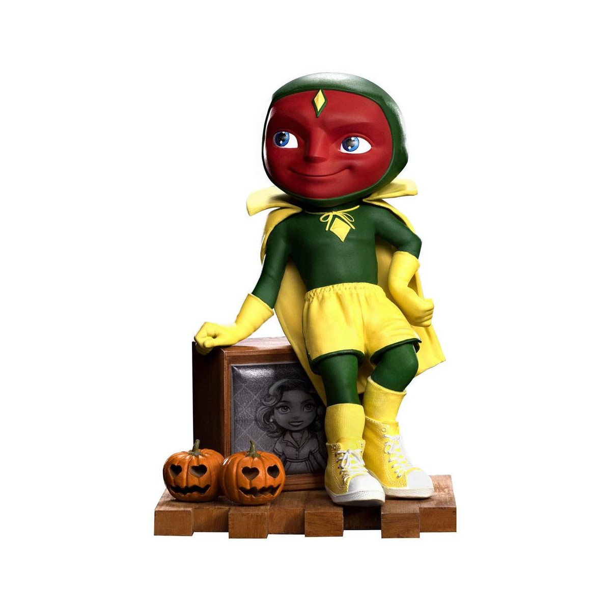Iron Studios - Visione versione Halloween - WandaVision Mini Co.Heroes PVC