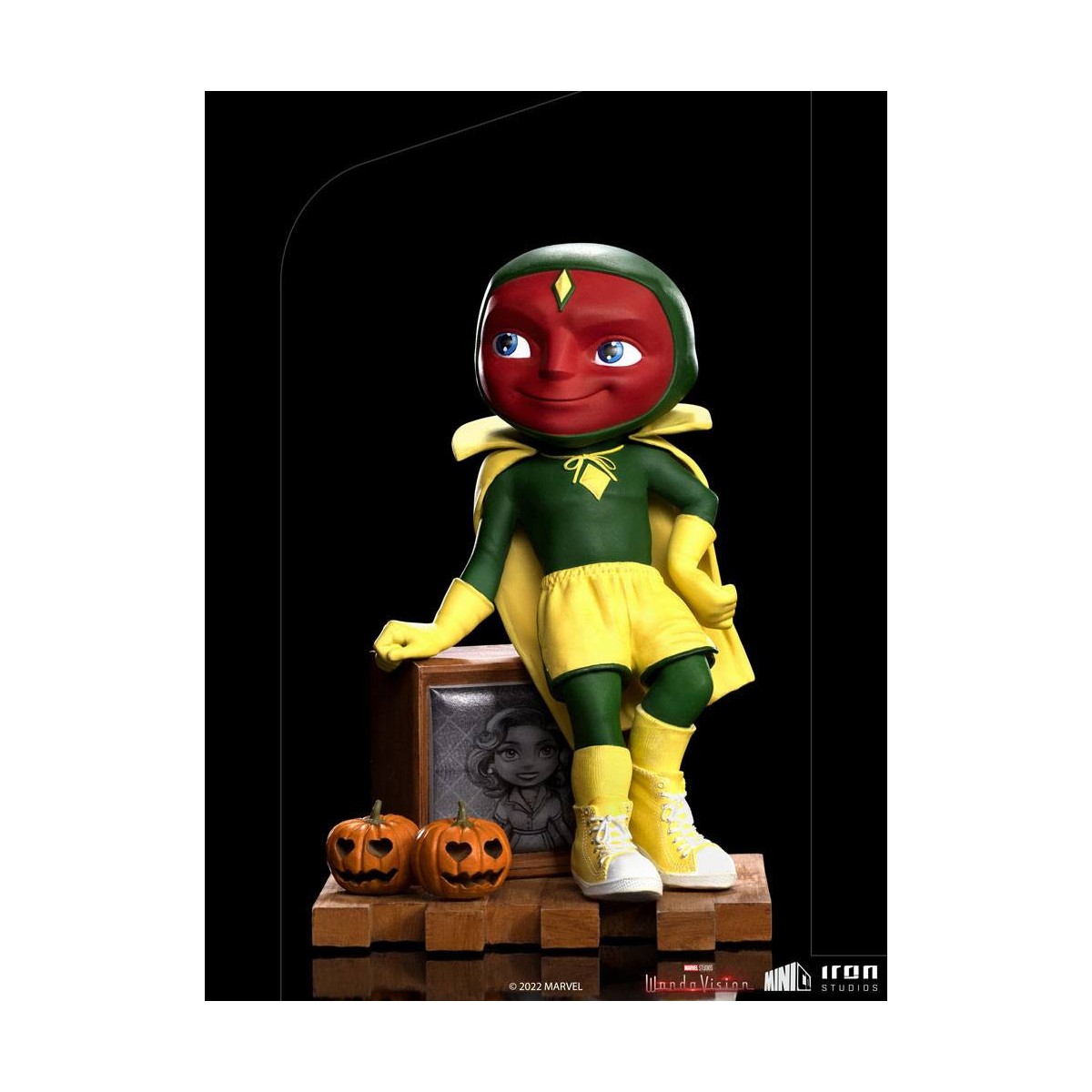 Iron Studios - Visione versione Halloween - WandaVision Mini Co.Heroes PVC