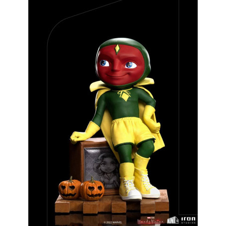 Iron Studios - Visione versione Halloween - WandaVision Mini Co.Heroes PVC