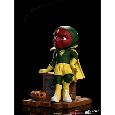 Iron Studios - Visione versione Halloween - WandaVision Mini Co.Heroes PVC