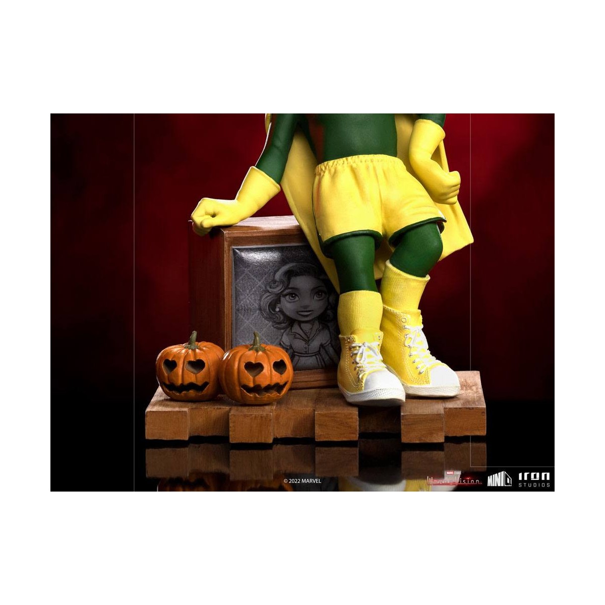 Iron Studios - Visione versione Halloween - WandaVision Mini Co.Heroes PVC