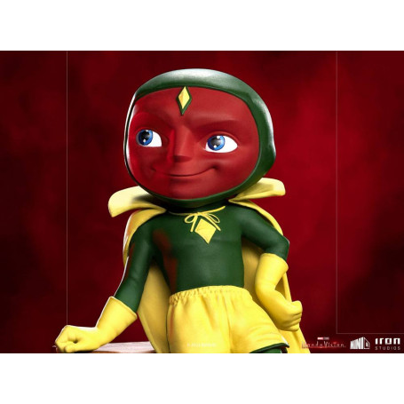 Iron Studios - Visione versione Halloween - WandaVision Mini Co.Heroes PVC