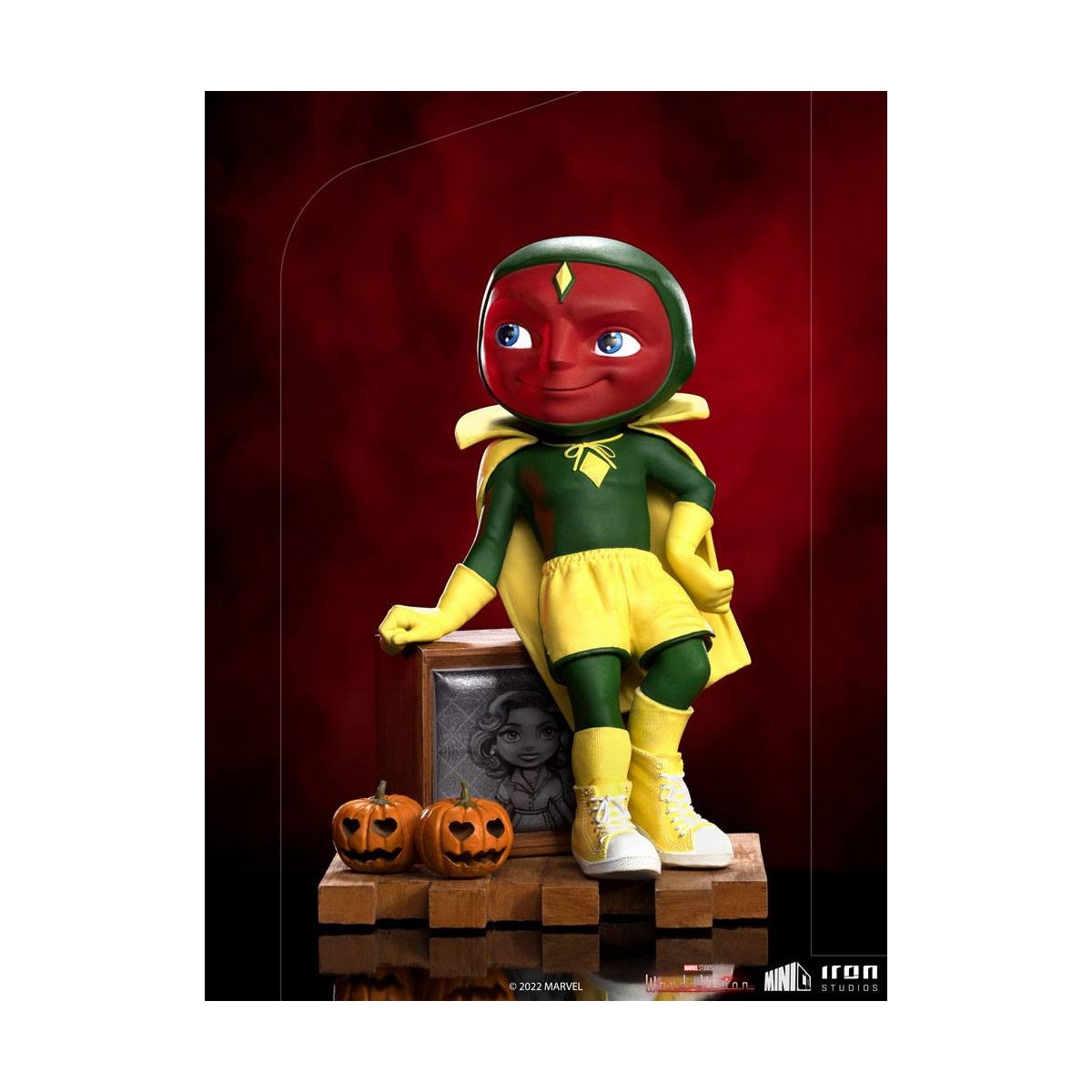 Iron Studios - Visione versione Halloween - WandaVision Mini Co.Heroes PVC