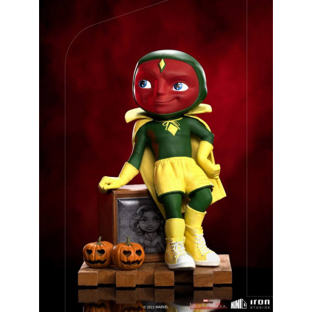 Iron Studios - Visione versione Halloween - WandaVision Mini Co.Heroes PVC
