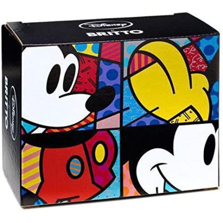 Enesco Disney - Stregatto Romero Britto - Alice nel paese delle meraviglie