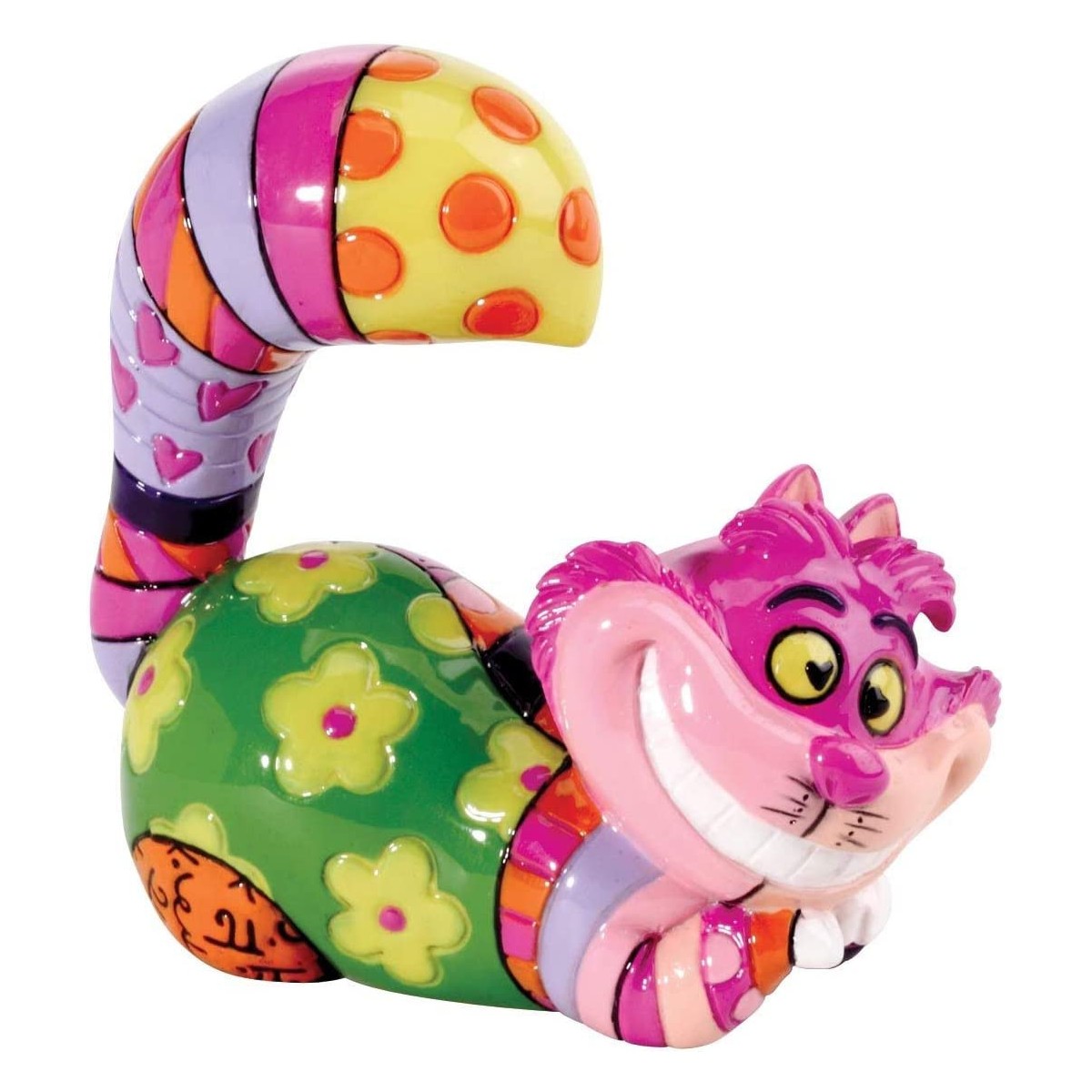 Enesco Disney - Stregatto Romero Britto - Alice nel paese delle meraviglie
