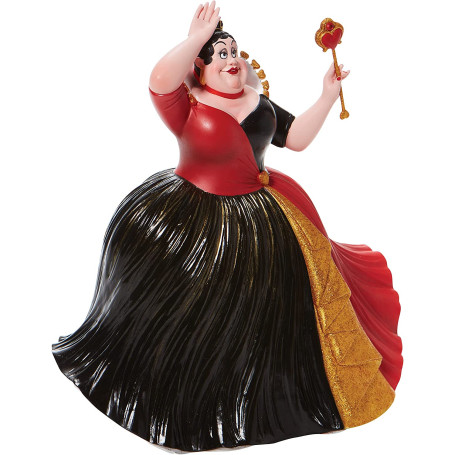 Enesco Disney Haute Couture - Regina di cuori - Alice nel paese delle meraviglie