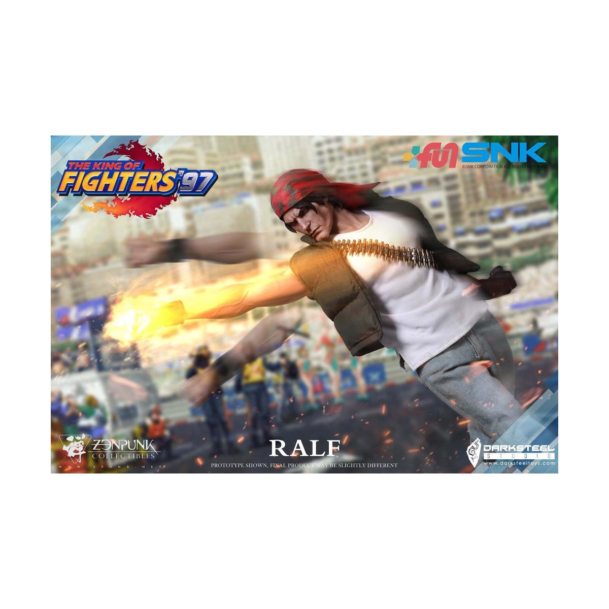 DarkSteel Toys × ZenPunk - Ralph Jones 1/6 - The King of Fighters 97