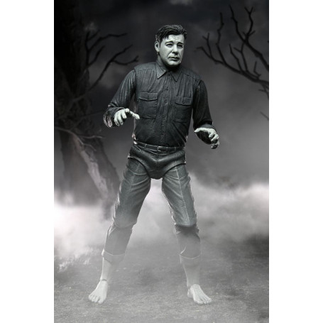 NECA - Ultimate L'uomo lupo versione in bianco e nero - Mostri universali