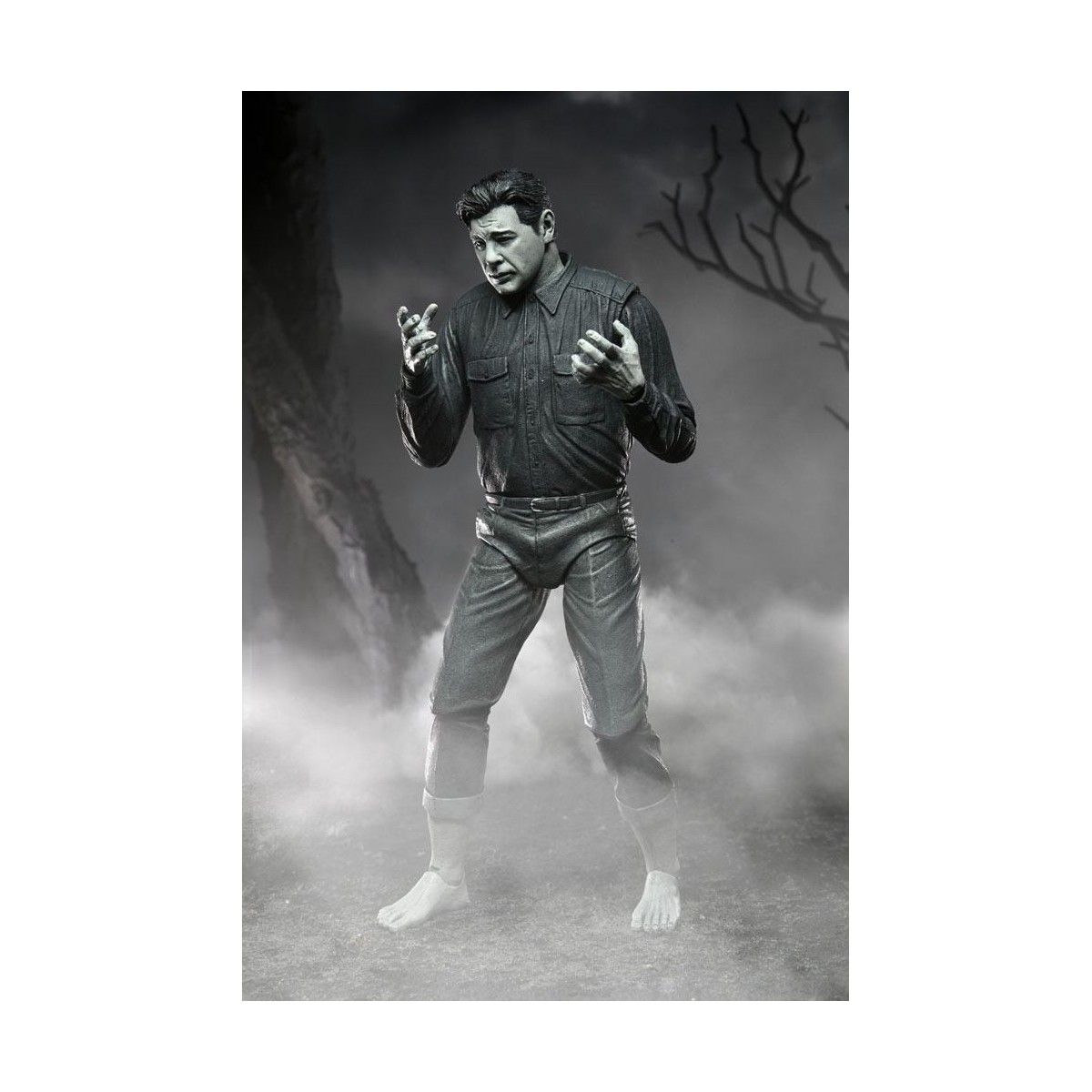 NECA - Ultimate L'uomo lupo versione in bianco e nero - Mostri universali