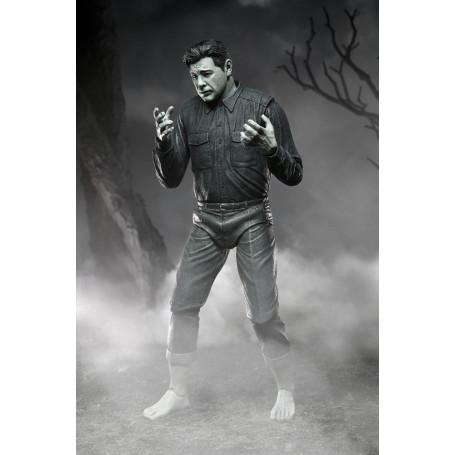 NECA - Ultimate L'uomo lupo versione in bianco e nero - Mostri universali