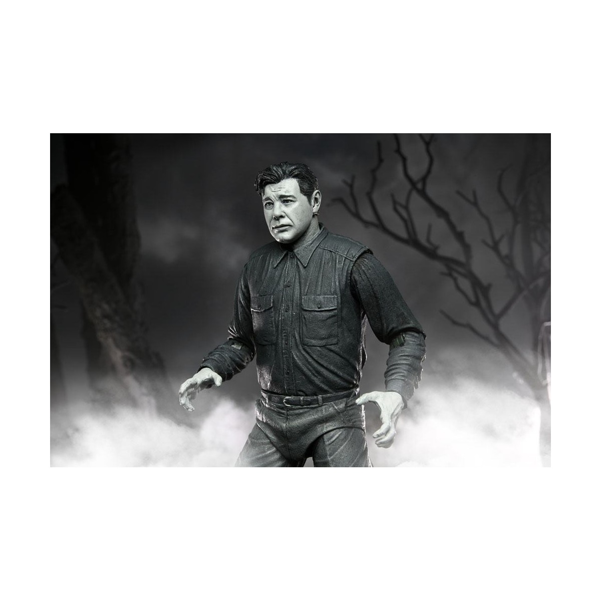 NECA - Ultimate L'uomo lupo versione in bianco e nero - Mostri universali
