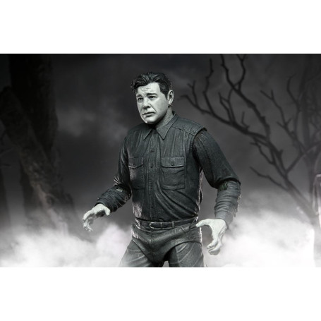 NECA - Ultimate L'uomo lupo versione in bianco e nero - Mostri universali