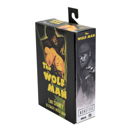 NECA - Ultimate L'uomo lupo versione in bianco e nero - Mostri universali