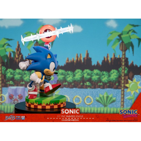 First 4 Figures - Statua in PVC di Sonic the Hedgehog in edizione da collezione 