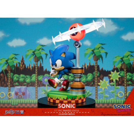 First 4 Figures - Statua in PVC di Sonic the Hedgehog in edizione da collezione 
