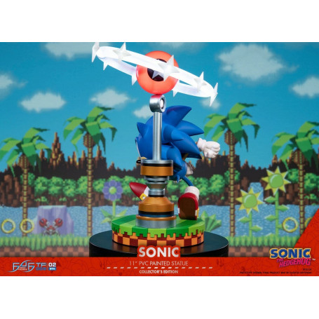 First 4 Figures - Statua in PVC di Sonic the Hedgehog in edizione da collezione 