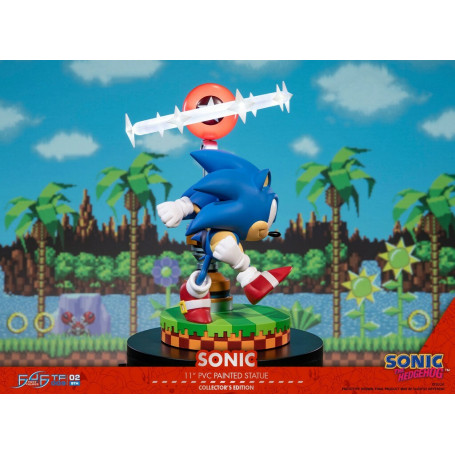 First 4 Figures - Statua in PVC di Sonic the Hedgehog in edizione da collezione 