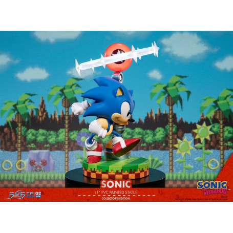 First 4 Figures - Statua in PVC di Sonic the Hedgehog in edizione da collezione 
