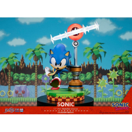 First 4 Figures - Statua in PVC di Sonic the Hedgehog in edizione da collezione 