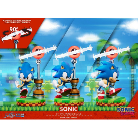 First 4 Figures - Statua in PVC di Sonic the Hedgehog in edizione da collezione 