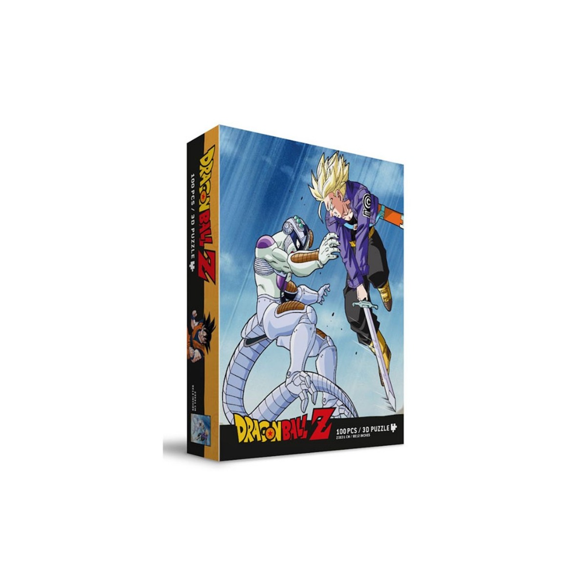 SD Toys - Puzzle di Dragon Ball Z effetto 3D - TRUNKS VS MECHA FREEZER - 100 pz