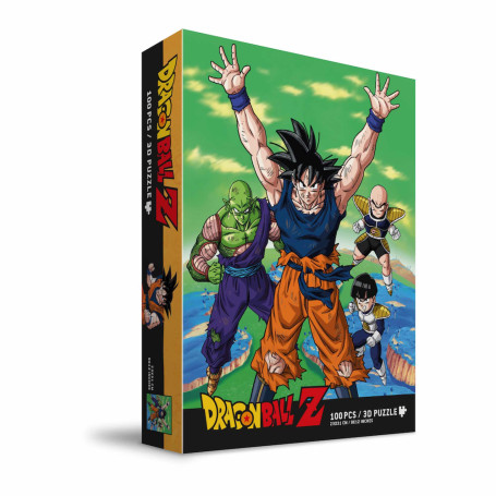 SD Toys - Puzzle effetto 3D di Dragon Ball Z - NAMEK HEROES - 100 pz