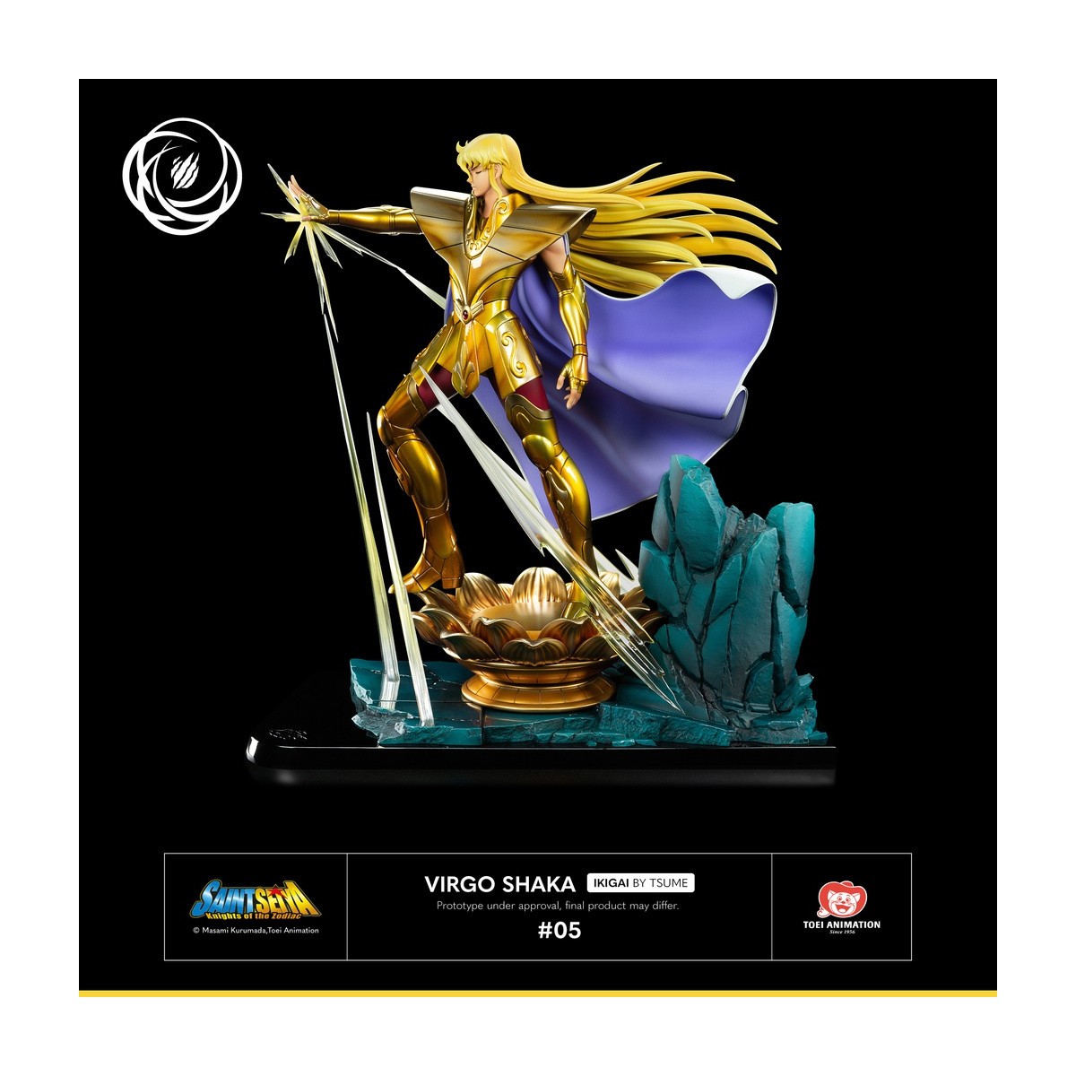 Tsume Ikigai - VIRGO SHAKA - Saint Seiya - I Cavalieri dello Zodiaco Scossa della Vergine