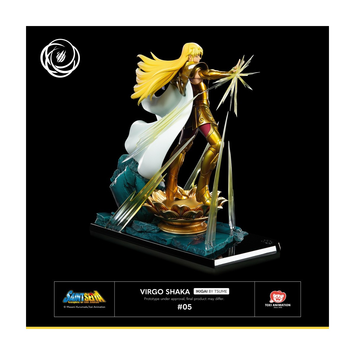 Tsume Ikigai - VIRGO SHAKA - Saint Seiya - I Cavalieri dello Zodiaco Scossa della Vergine
