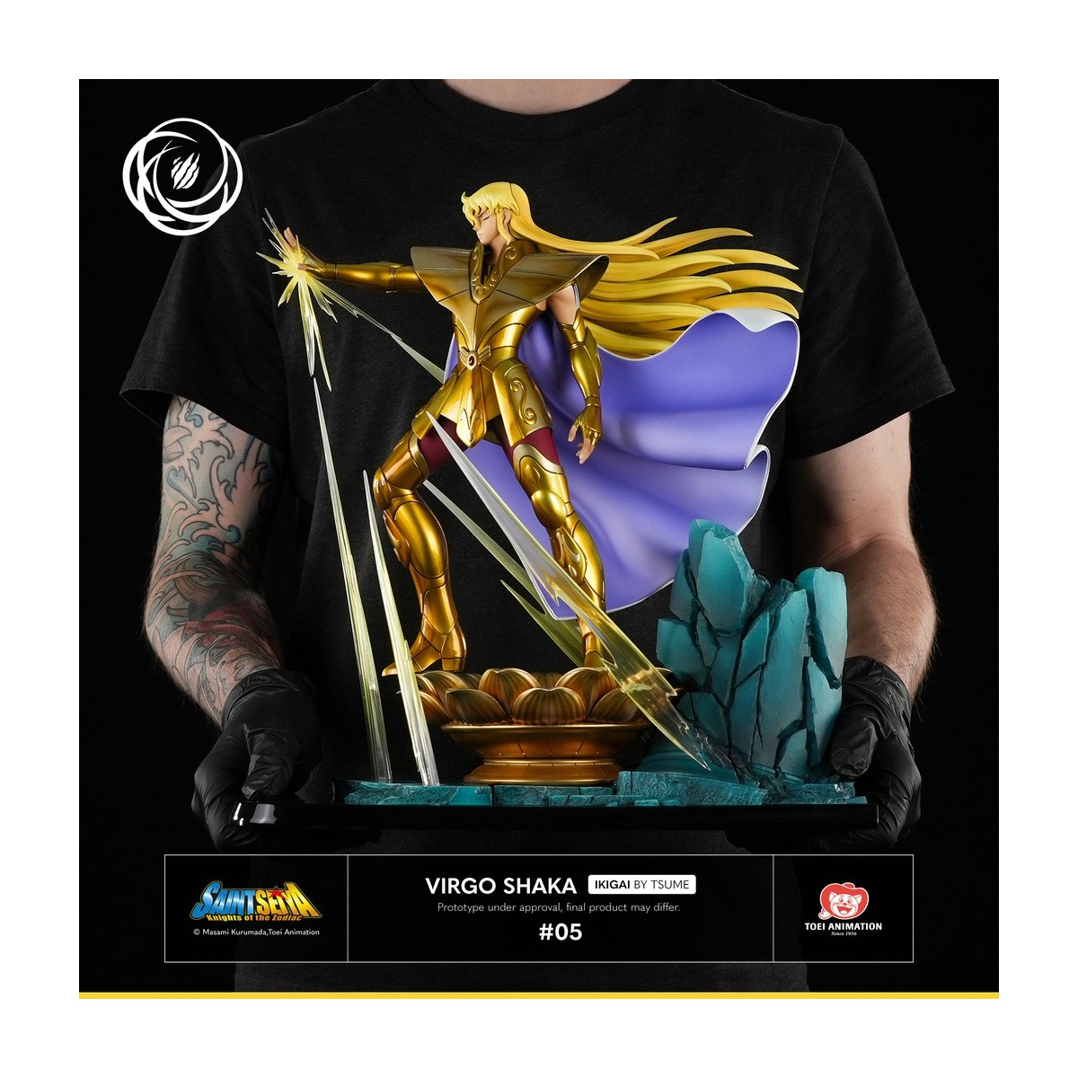 Tsume Ikigai - VIRGO SHAKA - Saint Seiya - I Cavalieri dello Zodiaco Scossa della Vergine