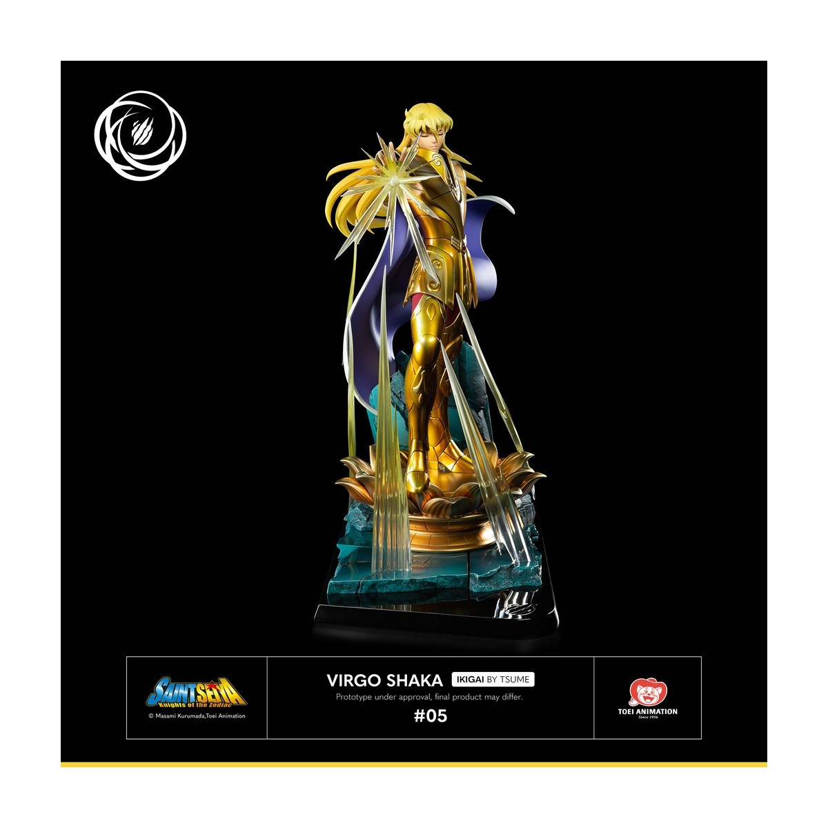 Tsume Ikigai - VIRGO SHAKA - Saint Seiya - I Cavalieri dello Zodiaco Scossa della Vergine