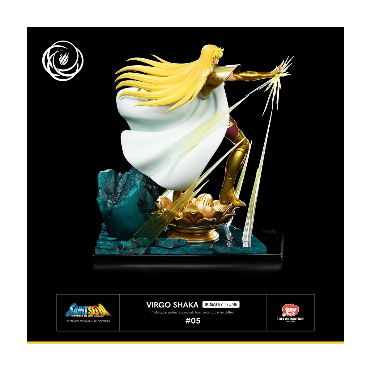 Tsume Ikigai - VIRGO SHAKA - Saint Seiya - I Cavalieri dello Zodiaco Scossa della Vergine