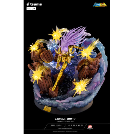 Statua Tsume HQS Saint Seiya - Aries Mû Stardust Revolution 1/6