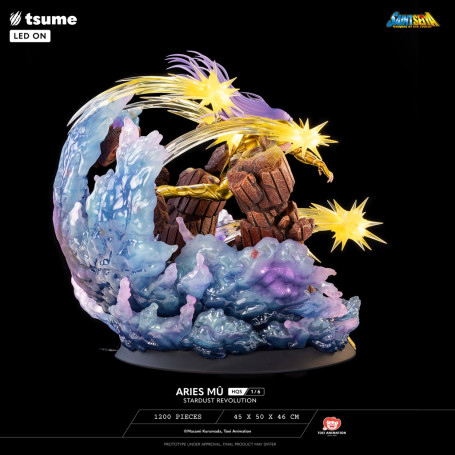 Statua Tsume HQS Saint Seiya - Aries Mû Stardust Revolution 1/6