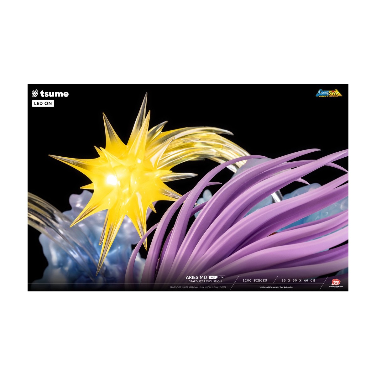 Statua Tsume HQS Saint Seiya - Aries Mû Stardust Revolution 1/6