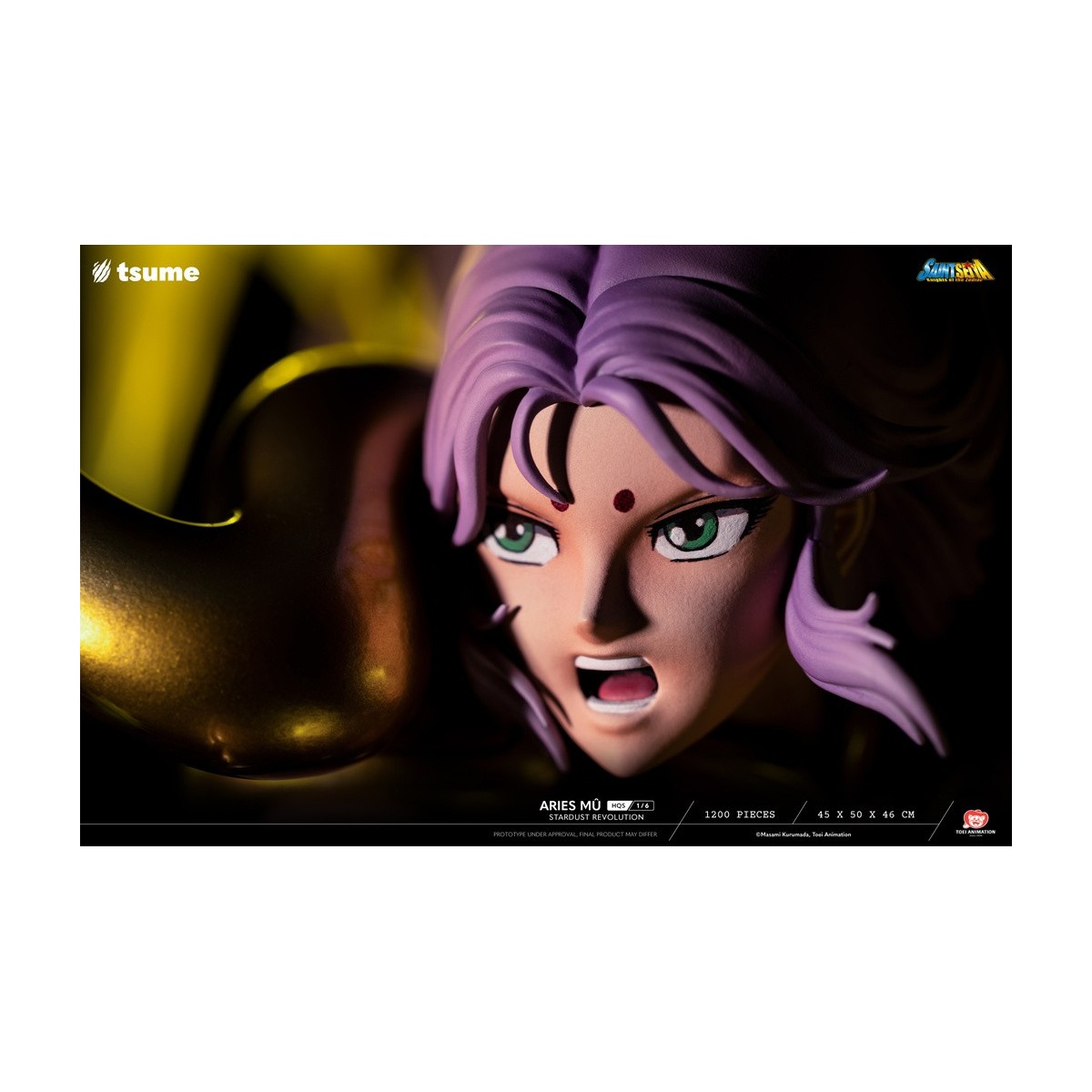 Statua Tsume HQS Saint Seiya - Aries Mû Stardust Revolution 1/6