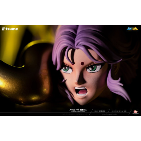 Statua Tsume HQS Saint Seiya - Aries Mû Stardust Revolution 1/6