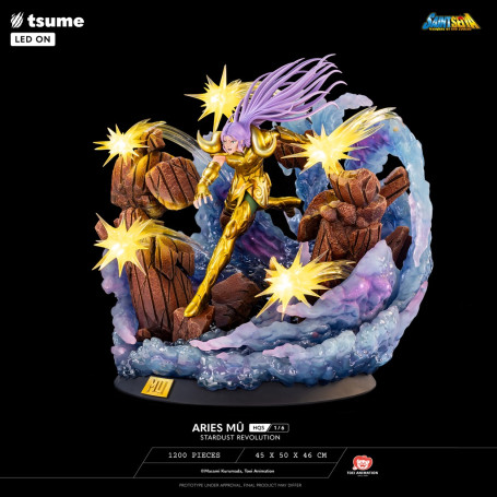 Statua Tsume HQS Saint Seiya - Aries Mû Stardust Revolution 1/6