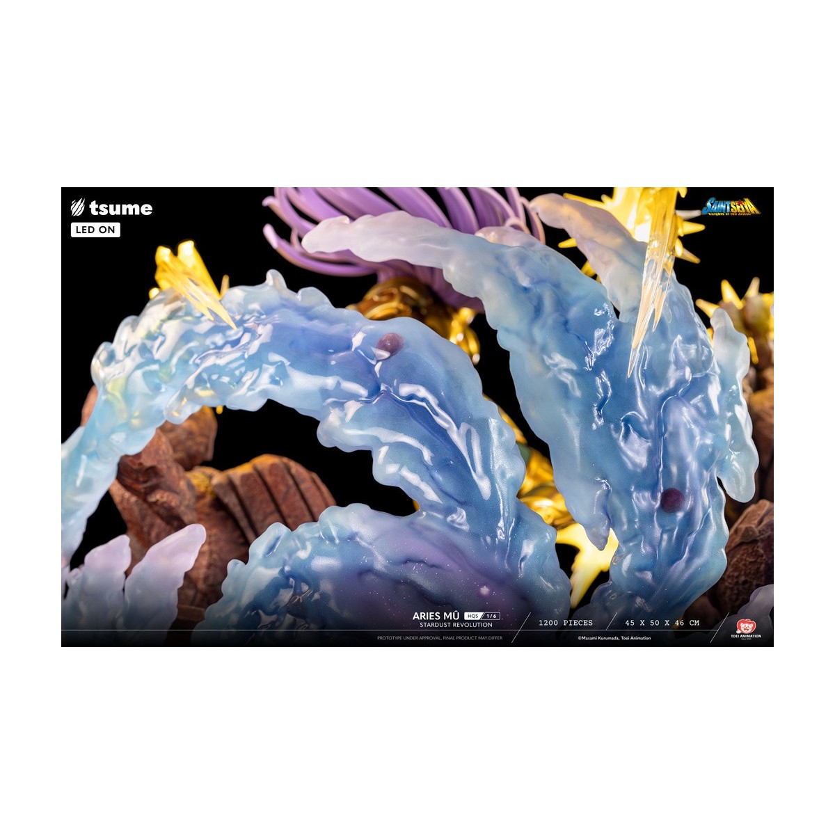 Statua Tsume HQS Saint Seiya - Aries Mû Stardust Revolution 1/6