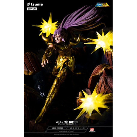 Statua Tsume HQS Saint Seiya - Aries Mû Stardust Revolution 1/6