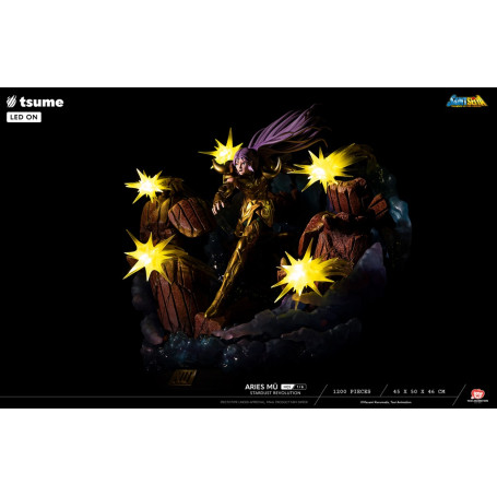 Statua Tsume HQS Saint Seiya - Aries Mû Stardust Revolution 1/6