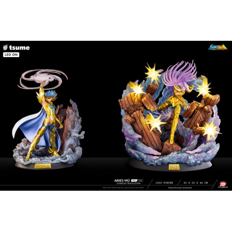 Statua Tsume HQS Saint Seiya - Aries Mû Stardust Revolution 1/6