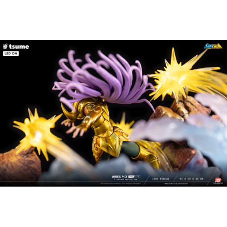 Statua Tsume HQS Saint Seiya - Aries Mû Stardust Revolution 1/6