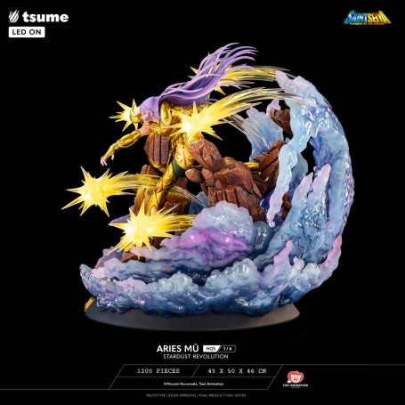 Statua Tsume HQS Saint Seiya - Aries Mû Stardust Revolution 1/6