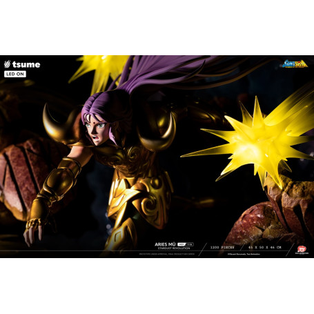 Statua Tsume HQS Saint Seiya - Aries Mû Stardust Revolution 1/6