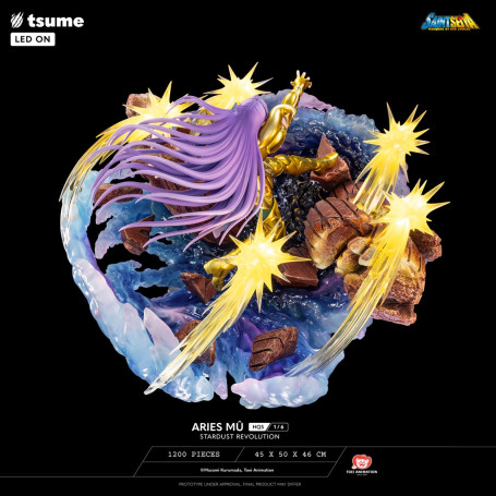 Statua Tsume HQS Saint Seiya - Aries Mû Stardust Revolution 1/6