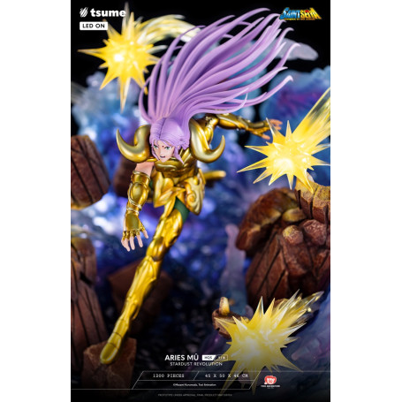 Statua Tsume HQS Saint Seiya - Aries Mû Stardust Revolution 1/6