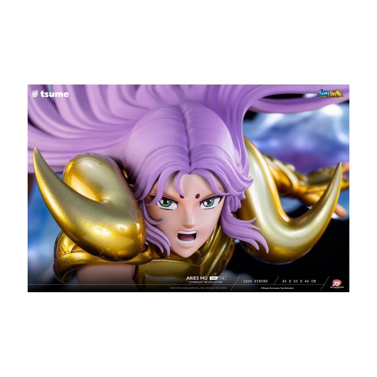 Statua Tsume HQS Saint Seiya - Aries Mû Stardust Revolution 1/6