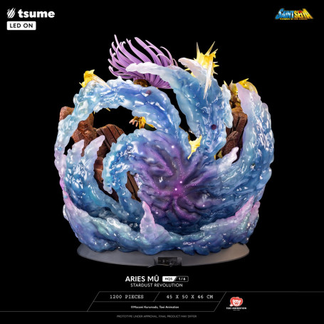 Statua Tsume HQS Saint Seiya - Aries Mû Stardust Revolution 1/6